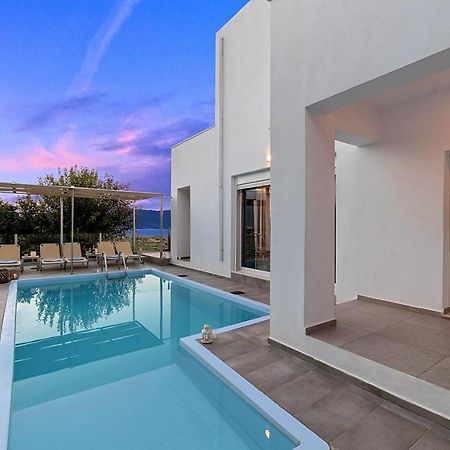 Cretan Sunset Villa Heated Pool Dhrámia Eksteriør billede